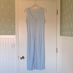 BP. blue body con dress